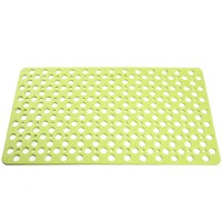 Professional factory made custom design green non slip bathtub mat