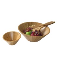 Kitchen Wooden Salad Bowl Bamboo Bowl Wholesale