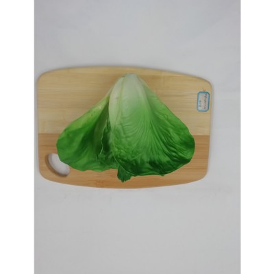 Organic bamboo cutting board with two colors