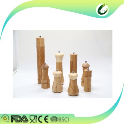 High quality bamboo pepper mill/salt and pepper mill