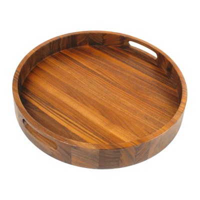 Walnut Wood Platter With Handles